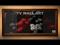 TV Wall Art Frame TV Art Ambient Music 4K Digital Wall Decor Red Spider Lily 2 Hours