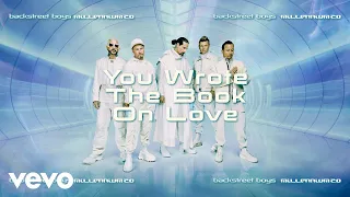 Backstreet Boys - You Wrote The Book On Love (Official Audio)