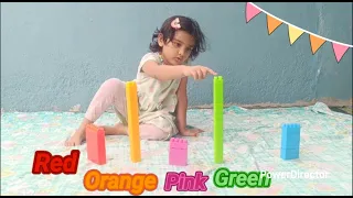 Baby perfection in stacking colorful Building Blocks | Playing with Blocks toy❤
