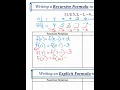 1 4 Part 2 Arithmetic Sequence Formulas in Function Subscript Notation