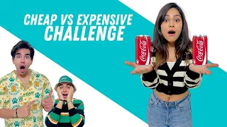 CHEAP VS EXPENSIVE CHALLENGE WITH MY BROTHERS | Baby Queen | Rimorav Vlogs Presents RI Vlogs