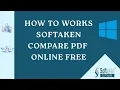 Softaken Compare PDF Online Free Compare Two PDF Files Online Instantly