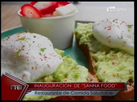 Inauguración de Sanna Food Restaurante de Comida Saludable