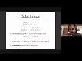 CS6225 Programs and Proofs 28 Lambda Calculus