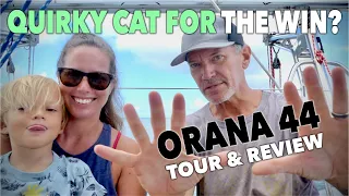 CATAMARAN REVIEW – Do The Quirks Work? – ORANA 44 | SailAway Boat Tours