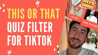 Download TikTok Effect House Tutorial - Quiz Filter Game - This or That / Who'd rather  MP3