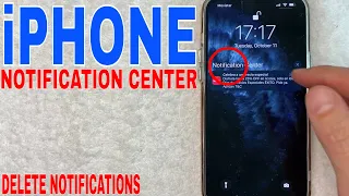 How To Delete Notifications From IPhone Notification Center 
