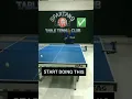 Download Lagu Avoid Hitting Flat Smash On Backspin Ball❌Instead Try Spinning It| #tabletennis #tutorial