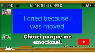 Aprender Inglês com Frases Úteis para o dia a dia. Learn English with sentence. Excelente Método.