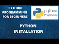 Install and Setup Python on Mac OS