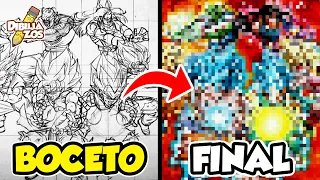 TARDÉ MUCHO...😪 |Te ENSEÑO a DIBUJAR la 2º PORTADA DEL SPARKING ZERO 💥