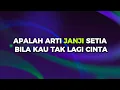 Bila Tak Lagi Cinta - David Bayu Karaoke Version