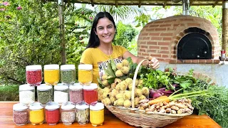 Jeito fácil de fazer temperos naturais pro ano inteiro