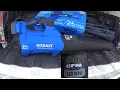 Kobalt 24-volt 540-cfm Leaf Blower Review KLB 2024A-03 and 10-yo Battery Trial