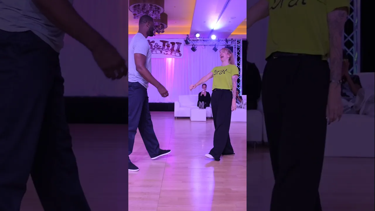 Why was this dance so funny 😂 #improv #westcoastswing