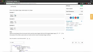 Reverse Integer