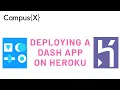 Deploying a Dash application on Heroku in under 15 minutes Step by Step Tutorial