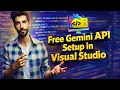 HOW TO ADD GEMINI API KEY IN VISUAL STUDIO FOR FREE Beginner Guide 2025 India