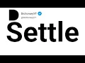 Settle Synonyms Thesaurus Similar Words
