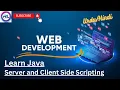 Programming Server and Client Side Scripting in Java lecture in 2023 - Youtube