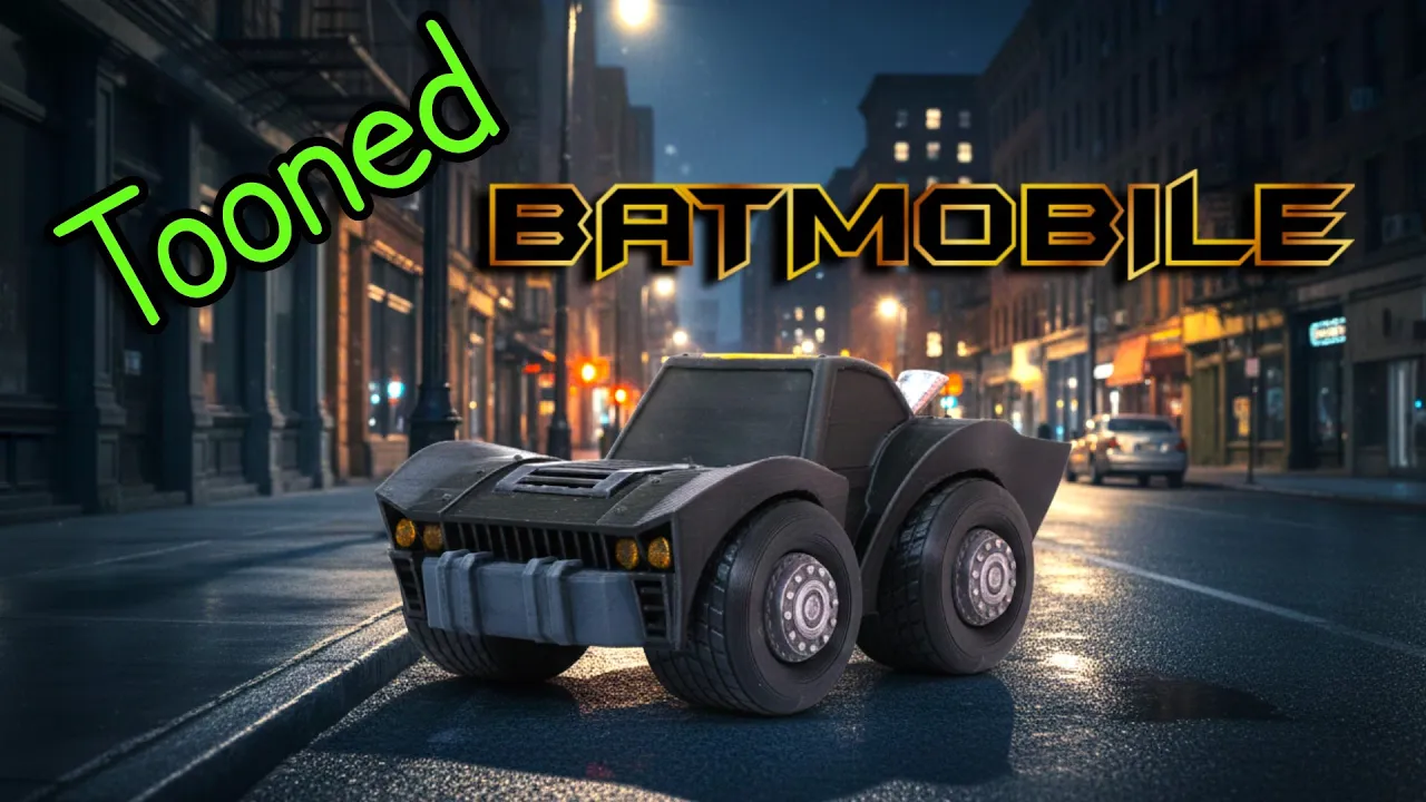 Tooned Batmobile 2022 video thumbnail