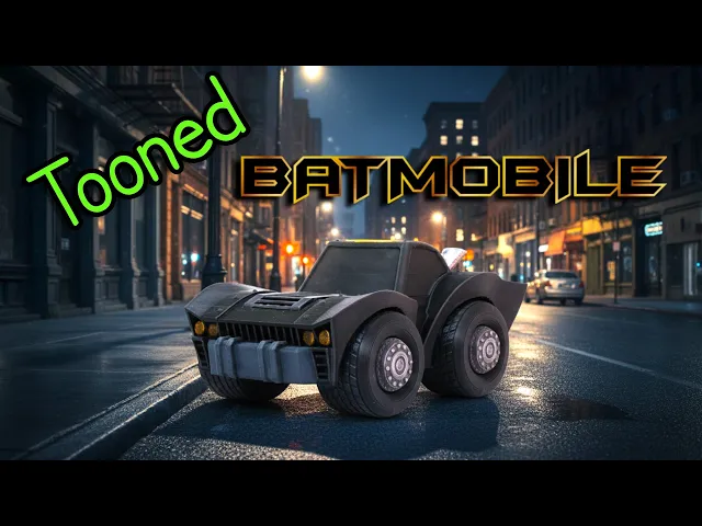Tooned Batmobile 2022 video thumbnail