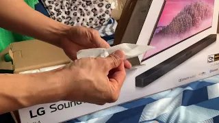 Unboxing LG SL4 Soundbar  Unboxing LG SL4 Soundbar