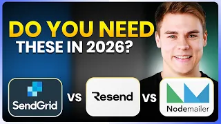 Nodemailer vs Resend vs Sendgrid 2025 - Which One Is BEST in 2026