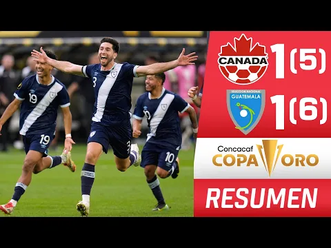 Video Thumbnail: Con GARRA CHAPÍN, GUATEMALA AVANZA a SEMIFINALES tras DRAMÁTICOS PENALES ante CANADÁ | Copa Oro