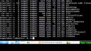Input output redirection in Linux