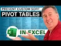 Excel Sorting Surprise Pivot Table Prevent Custom Sort - Episode 2211