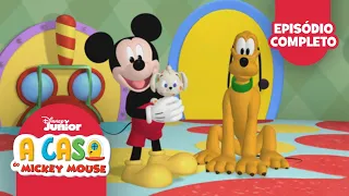Mickey e Pluto Cuidam da Bella A Casa do Mickey Mouse Episodio Completo