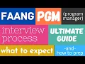 FAANG Program Manager Interview Process Overview E2E from a FAANG Interview Coach Hiring Manager
