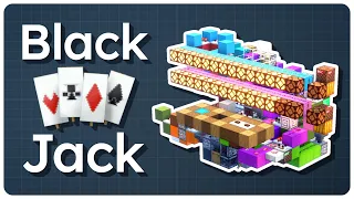 Blackjack With Variable Bets Minecraft Java 26 2 Redstone Tutorial