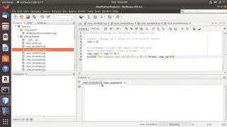 Python Program to calculate the square root