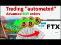Automated STOP LOSS and TAKE PROFIT order on the FTX Crypto Exchange Tutorial