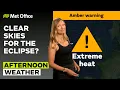 2026 - Very hot afternoon for many