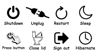 Every Way to Turn Off a PC Explained in 8 minutes