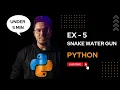 Exercise 5 Snake Water Gun Source Code Explanation English Day