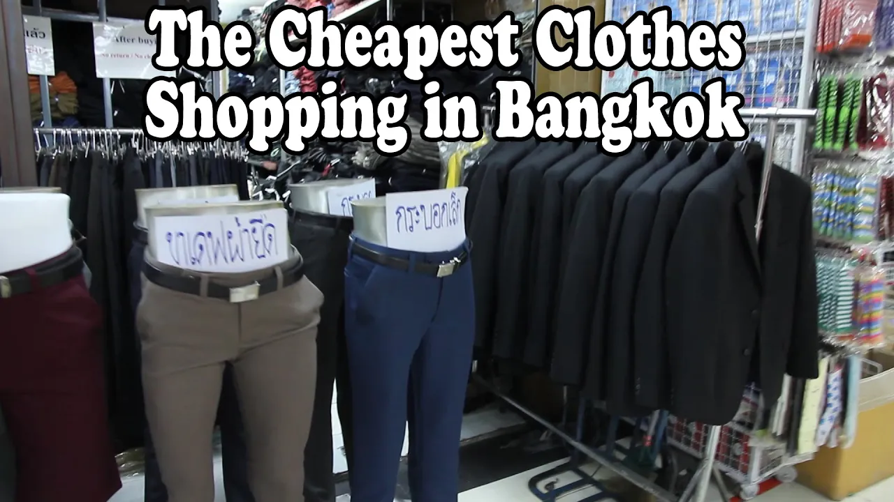 The Cheapest Clothes Shopping in Bangkok: Bobae Market. A Tour of Bobae Tower & Bo Bae Market