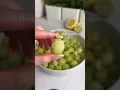 Healthy Sour Patch Grapes