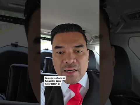 Pesan untuk Kader di Kabupaten Bogor Rakorda Hari Ini