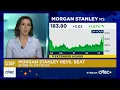 Morgan Stanley tops estimates driven by wealth management