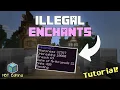 Illegal Enchantments Minecraft Bedrock NBT Editing