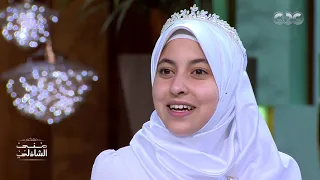 جسمك هيقشعر وانت بتسمع عظمة القرآن من الزهراء حلمي مع منى الشاذلي 
