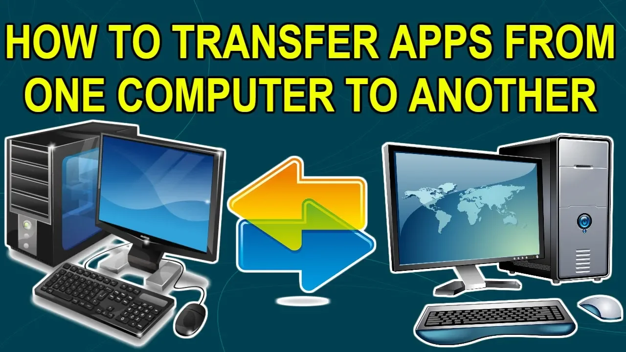 Copy or Transfer Installed Software Programs Applications Games From one PC to Another