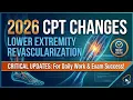 2026 CPT coding changes for lower extremity endovascular revascularization