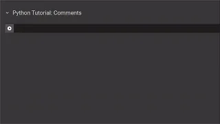 Comments Variables Python Tutorial in 10 Minutes Write Comments and Variables in Many Styles