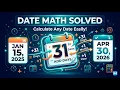 Date Calculator Add Days Months Years with Precision