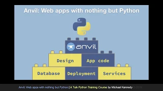 Anvil Course Web apps with nothing but Python Free